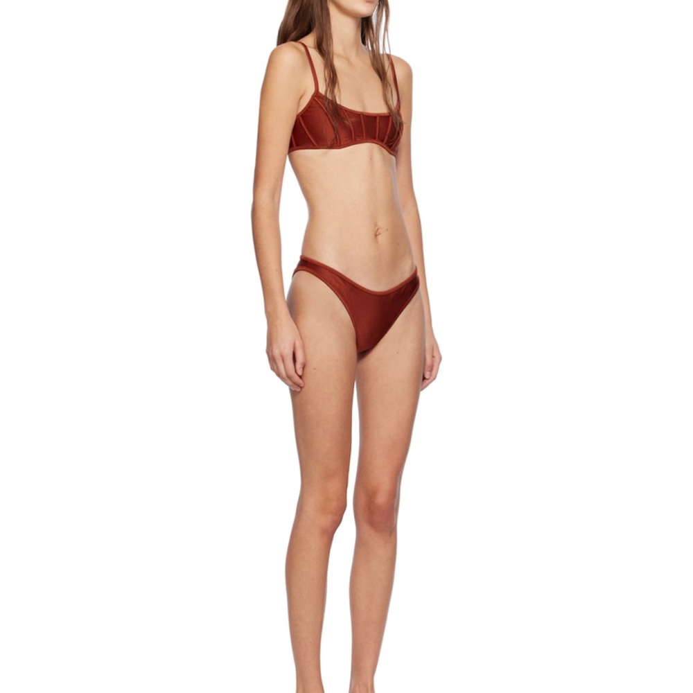 Zimmermann Rust Bikini Top + Bottom